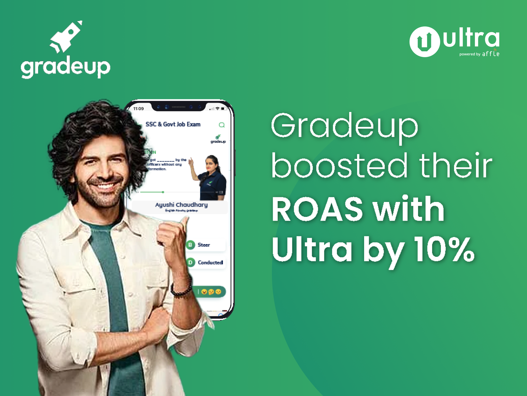 Gradeup Boosts ROAS by 10% with AppsFlyer & Ultra Platform